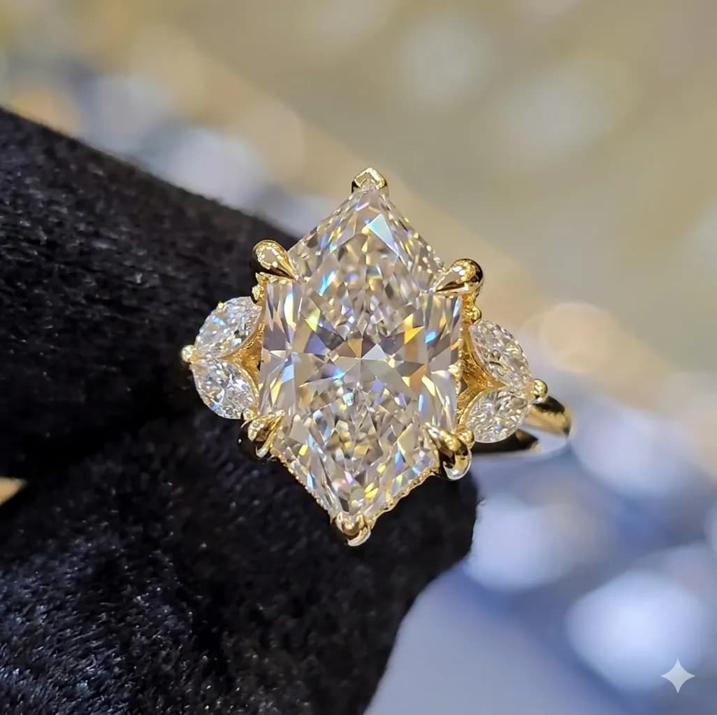 6 CT Dutch marquise cut Diamond Ring
